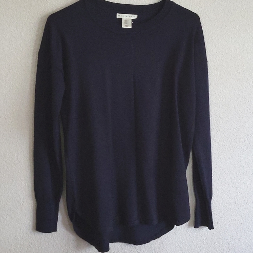 Max Studio, Light Sweater, XS, Blue